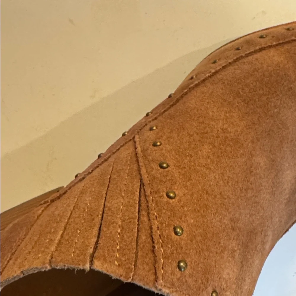 Crown Vintage Women’s Pecan Cow Suede Shoe Boots - Picture 11 of 16